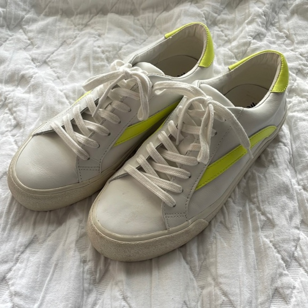Madewell Womens Low Top Sidewalk Sneaker Size 8